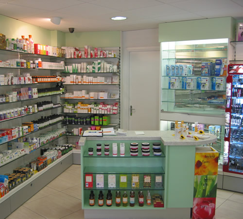 Fairlee Pharmacy Shelving and Consultation Room